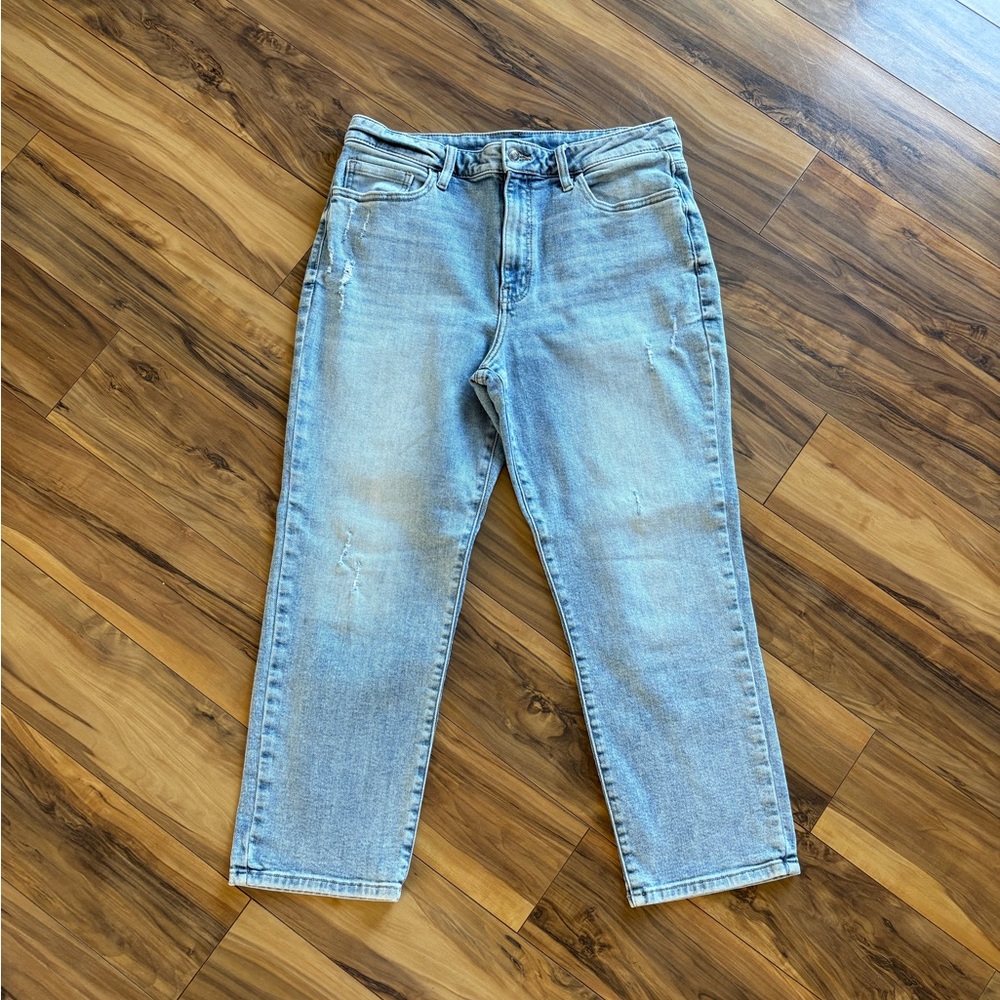 Studio Blue Ally Women’s High Waist/Straight Leg/Crop Jeans